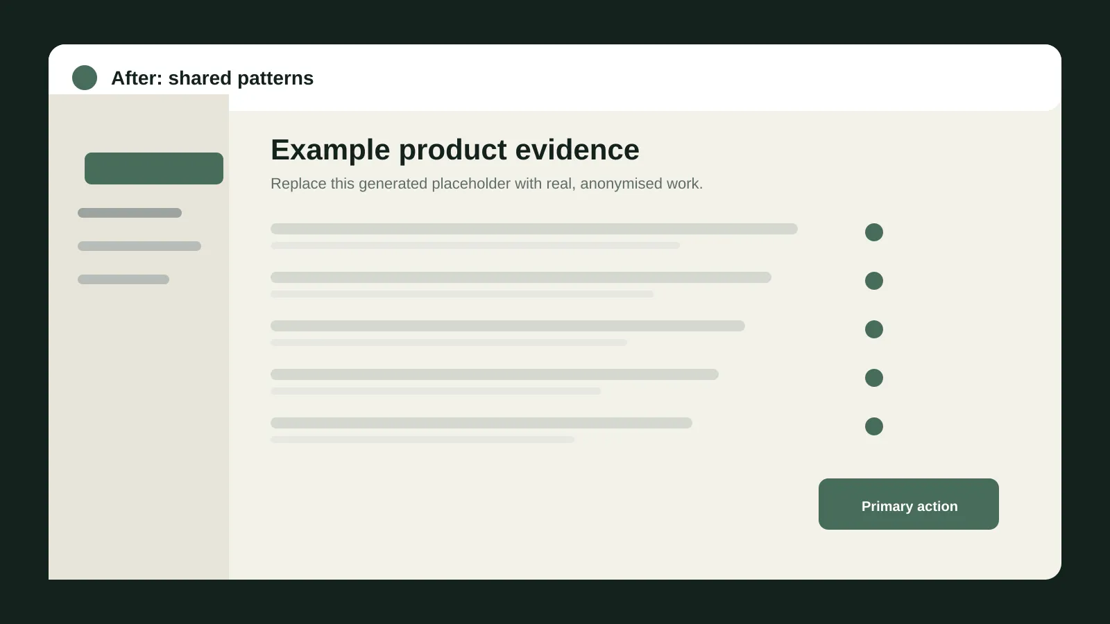 Generated placeholder representing shared interface patterns